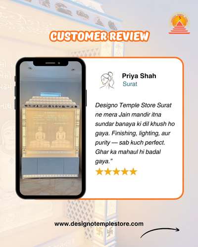 “Surat se ek aur khush customer! 😍
Designo Temple Store Surat ka customized Jain Mandir — pure, elegant & divine.

Aap bhi apne ghar ke liye premium Corian Jain Mandir banwaye.”

📞 Contact Us: 
🌐 Website: www.designotemplestore.com

📍 Location: 1/2726, Timber Market, Main, Loni Rd, Ram Nagar Extension, Ram Nagar, Shahdara, Delhi, 110032 

📍 Location: 25/26, Mangaldas Shopping Centre,Navjivan Circle, UM Road ,Surat 395006, Gujarat, India
.
.
.
.
.
#JainMandir #CorianMandir #DesignoTempleStore #SuratDesign #HomeTempleDesign #JainHome #PoojaRoomDesign #MandirManufacturer #CorianTemple #LuxuryMandir #ModernMandir #SuratHomes #MandirDesign2025 #CustomMandir #MahavirBhagwan #offers #mandir #temple #worldwideshipping #UniqueGifts #UniqueCrafts #arts #interiordesign #HomeDecorInspo  #koloapp  #kolopost  #koloviral  #koloviral  #koloamaterials  #kolofolowers