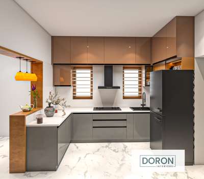 #ModularKitchen  #KitchenCabinet  #LShapeKitchen