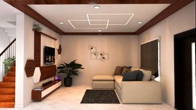 #home #3d #render #LivingroomDesigns #livingroom #Sofas #profilelight #HouseRenovation #construction