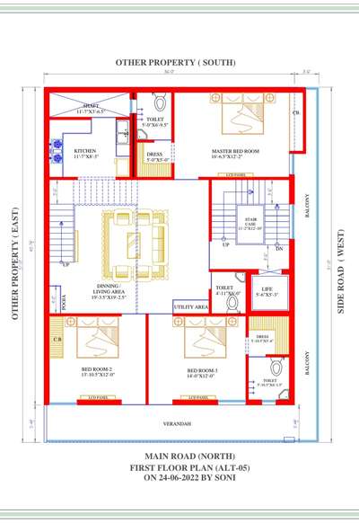 *house planing with columns*
work as per vastu