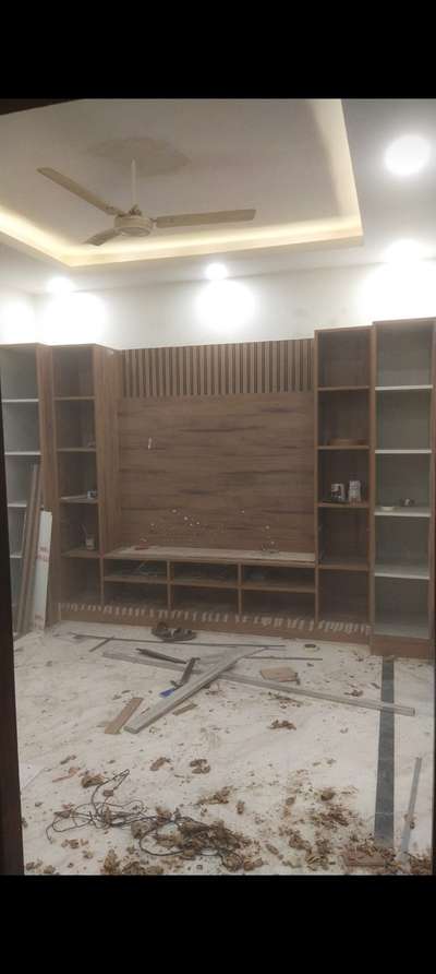 wall unit with storage 
#Architect 
#InteriorDesigner 
#ElevationDesign 
#workingtym 
#cabanainterior