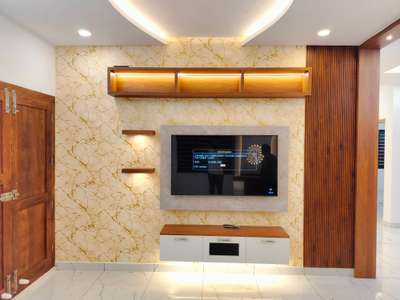 #completework  #InteriorDesigner  #LivingroomDesigns  #tvunitinterior  #poojaunit