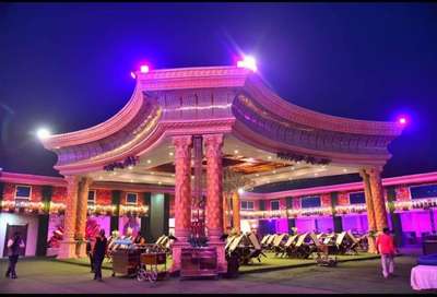 vip gazebo at farm house