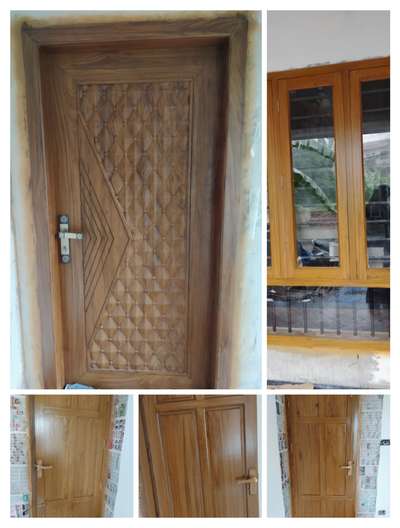 polish work  done at palarivattom #woodpolish  #autopaint  #teak_woodgrains_drawing