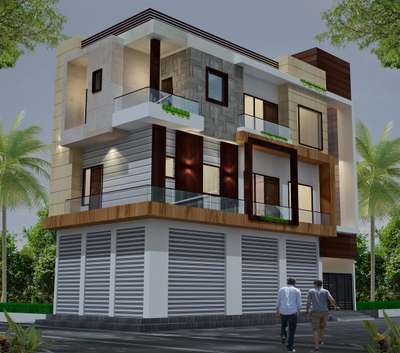 Front Elevation ❤️
8077017254
 #InteriorDesigner  #Architectural&Interior  #LUXURY_INTERIOR  #interriordesign  #exteriordesigns  #exterior_Work  #frontelevatio  #ElevationHome  #ElevationDesign  #Contractor  #HouseConstruction  #constructionsite  #constructioncompany  #exterior3D  #meerut  #delhincr  #Delhihome  #noida  #greaternoida  #gurgaon