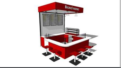 Fast Food Counter Design 

Attractive Look & Design