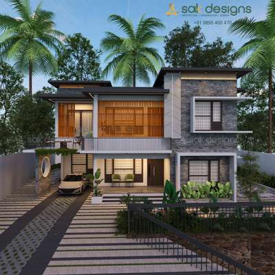 SAK Designs ongoing project @Mukkam, Calicut.
3800 Sqft Pool, Contemporary Design, 4 Bed, Swimming Pool.

Service all over Kerala & parts of South India.

#ElevationHome #architecturedesigns #Architect #Architectural&Interior #kerala_architecture #architecturedesigners #best_architect #bestexterior #modernhome #ultramodern #ultramodernhouse #swimmingpool  #moderndesign #modernarchitecturedesign #homeelevation #homeexterior #ContemporaryDesigns #ContemporaryHouse #HouseConstruction #contemporary #semi_contemporary_home_design #FlatRoof #FlatRoofHouse #flatroof&sloped #fusion #fusionarchitecture #fusiondesign  #TraditionalHouse #SlopingRoofHouse #beautifulhouse #beautifulhomes #beautifulhomedesigns #HouseConstruction #HouseDesigns #KeralaStyleHouse #LandscapeGarden #LandscapeIdeas #LandscapeDesign #landscapedesigner #compoundwall #compoundwalldesign #gates #NaturalGrass #trusswork #trussdesign