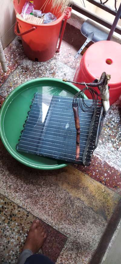 window ac cooling coil chake