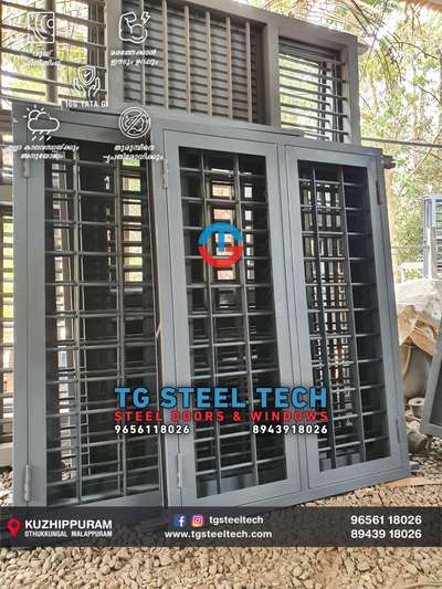 Tata gi steel windows with കമ്പിയും പട്ടയും

Tg steel tech steel doors and windows

HIGH QUALITY 16 GUAGE TATA GI 
WEATHER PROOF
FIRE RESISTANT 
TERMITE RESISTANT 
ANTI CORROSIVE TREATED
MAINTENANCE FREE
ALL KERALA DELIVERY 
CUSTOM SIZES AVAILABLE

TG STEEL TECH 
STEEL DOORS
 AND WINDOWS 
KOTTAKAL, MALAPPURAM 
9656118026
8943918026

 #TATA_STEEL  #TATA #tatasteel #TATA_16_GAUGE_SHEET #FrenchWindows #WindowsDesigns #windows #windowdesign #tgsteeltechwindows #metal #furniture #SteelWindows #steelwindowsanddoors #steelwindow #Steeldoor #steeldoors #steeldoorsANDwindows #tgsteeltech
#AllKeralaDeliveryAvailible #trusted #architecture #steelventilation #ventilation #home #homedecor #industry #allkeraladelivery #interior #cheap #cement #iron #tatagalvano #16guage #120gsm #doors #woodendoors #wood #india #kerala #kannur #malappuram #kasarkod #wayanad #calicut #kochi #eranankulam #thiruvananthapuram #bedroom #kitchen #outdoor #living #staicase #roof #plan #bathroom #kollam #dining #kottayam #tr