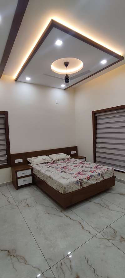 #InteriorDesigner  #SmallRoom  #ModernBedMaking  #GypsumCeiling  #VeneerCeling  #BedroomDecor  #cot  #Architectural&Interior