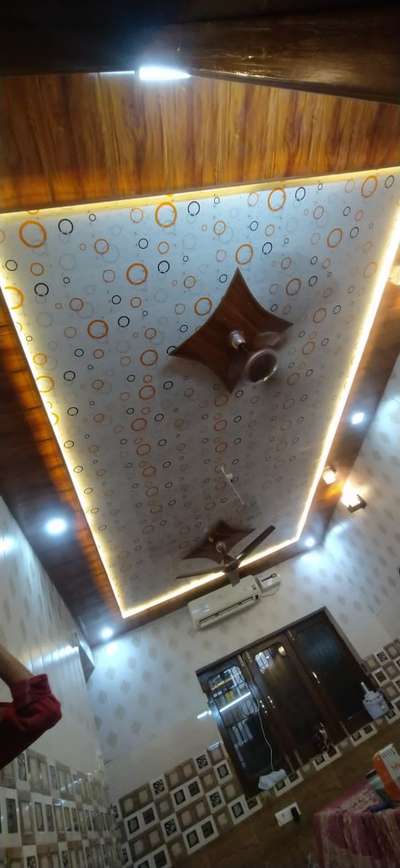 #3D pvc cilling & wall pennling