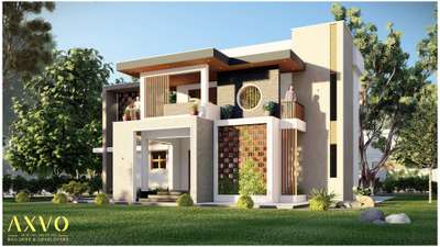 Proposed Residential Project at Mannarkkad
 #KeralaStyleHouse #ElevationHome #keralatraditionalmural