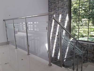 italian simple model 304 grade steel 8mm tuffunglass   #GlassDoors  #GlassHandRailStaircase #GlassStaircase  #glasswindows #glasswork #SteelStaircase #TATA_STEEL  #handrails