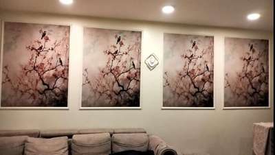 customise wallpaper with installation and all types wallpaper with molding  #LivingRoomWallPaper