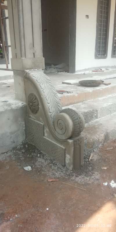 sopanam  cement work finishig.