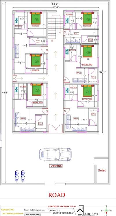 फोरफ्रंट आर्किटेक्चर
अभी कॉल करें
9983288911
8079047674
प्लानिंग desinging or
construction #floorplan #viralkolo