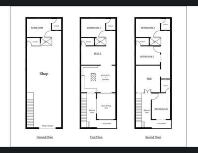 2D 3 floor plan contact me 6261668856