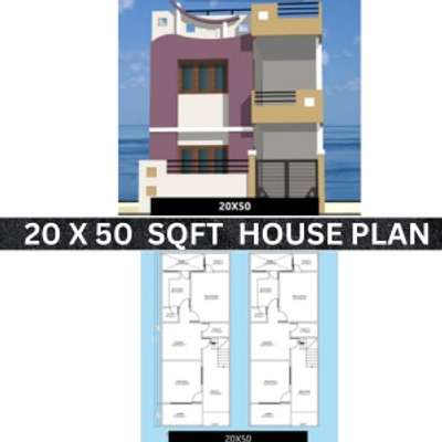🚪✨ Discover this beautiful 20x50 sqft house plan, designed for comfort and modern living. Featuring spacious rooms and a stylish layout, this design is perfect for families seeking both functionality and elegance. 🏡💫

🔹 2 Floors of open living space
🔹 Spacious bedrooms and living areas
🔹 Modern and aesthetic design

Swipe to see the detailed floor plan! Would this be your dream home? 🏠💖

#HousePlan #ModernLiving #ArchitecturalDesign #DreamHome #KoloDesign"