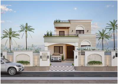 Classical Villa Design #ElevationHome  #Residentialprojects  #classicalvilla  #classicalhome  #exteriors  #villa_design  #exteriordesigns  #3D_ELEVATION  #High_quality_Elevation  #frontElevation