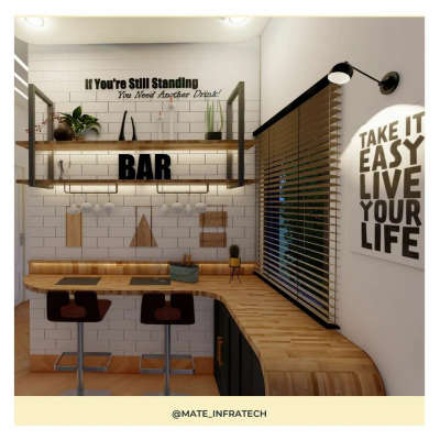Bar design in a 2BHK flat

 #InteriorDesigner #kitcheninteriors #Barcounter #bardesign #bardesignideas #LUXURY_INTERIOR #interiorghaziabad