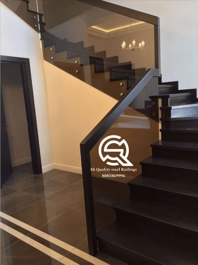 wooden top brown glass Railing by SS Quality Steel Railing indore #
##steel# Railings # steel#glass #Railing#
#Wooden #glass#Railing#top#lass#glass#
#Railing#pvd#glass#Railings#Rose#gold#
#gold#black#white#Railing#Railins#
#acrylic#Railing#acrylic#glass#Railing#
#Korean#top#glass#Railing#Railings#
#Aluminiam#glass#Railing# kolo 
# online kolo app#
 #