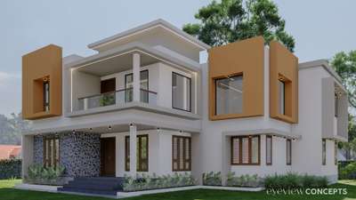 Modern House 3D Design  #3DPlans #ElevationHome