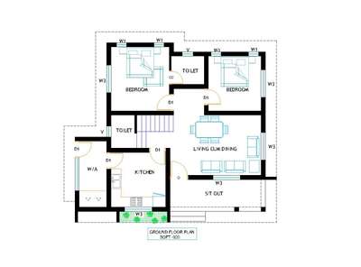 floor plan low budget house plan