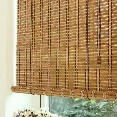 simple bamboo chick you can roll it very easily and very strong # #curtains  #zebra_blinds