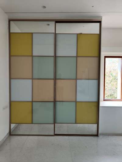 Saint Gobain modular glass wardrobeshutters
#modularwardrobe #ModularKitchen #furnitures #GlassDoors #glasspaneling