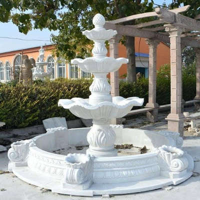 marble fountain