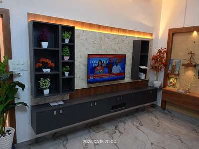 tv unit and others 
#InteriorDesigner #KitchenInterior #Architectural&Interior #HouseConstruction #constructionsite #ConstructionCompaniesInKerala #BestBuildersInKerala #buildersthrissur
