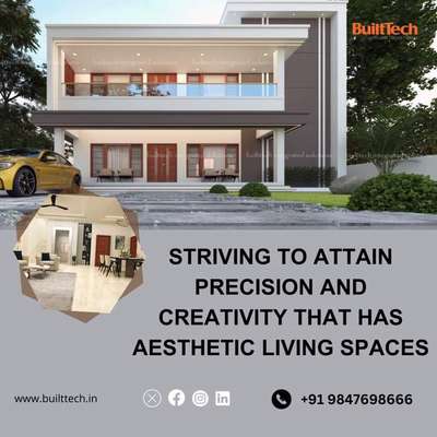 STRIVING TO ATTAIN PRECISION AND CREATIVITY THAT OFFER FUNCTIONAL AND AESTHETIC LIVING SPACES!!
We offer complete solutions right from designing, licensing and project approvals to completion and maintenance. Turnkey projects, residential construction, interior works and facades are our key competencies. We also undertake commercial and retail projects for construction, glass & steel claddings and interiors.
For more details,
Contact : 9847698666
Email : office@builttech.in
Visit : www.builttech.in
#construction #luxuryhomedesigns #builders #builder #commercial #commercialbuilding #luxury #contractor #contractors #interiors #interiordesign #builttech  #constructionsite #turnkeyconstruction  #quality #customhomebuilder #interiordesigner #bussiness #constructionindustry #luxuryhome #residential #hotel #renovation #facelift #remodeling #warehouse  #kerala