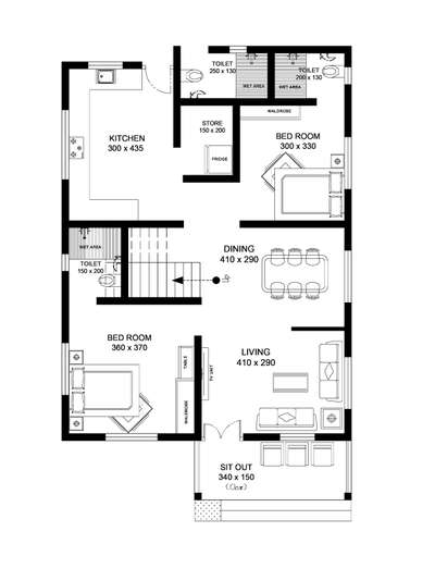 4 Bhk | Home 🏠| 
...GF Floor 1070sq



#new_home #newwork #SouthFacingPlan #FloorPlans #NorthFacingPlan #SmallHomePlans #2D_plan