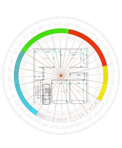 Vastu treatment for 30x30 West facing floor plan
 #Architect  #HouseDesigns  #FloorPlans  #2DPlans