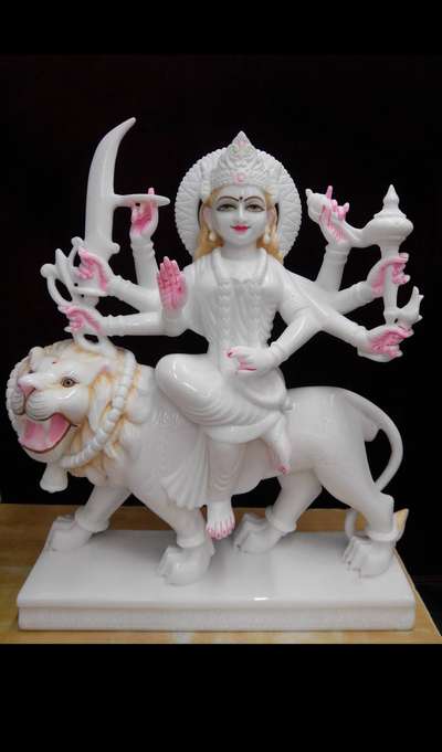 marble statue Durga