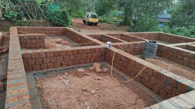#foundation with  #laterite Stone
#HouseConstruction #Simplestyle  #photo