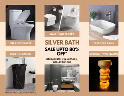 BIGGEST DIWALI OFFERS ARE LIVE NOW!!!
ORDER YOURS TODAYY
Contact us at 
8130419616, 9625381445
- silver bath

 #diwali #discount #offers #wholesaler #bathroom #interior #Architect