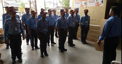 gurugram m security guard kii need h  17000 sellery 12 hour duty time  society k leya