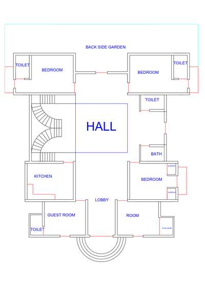 rough layout of villa design 
call or whatsapp-8690020072 
for design your home
 #2DPlans  #HouseDesigns  #FloorPlans  #buildingdesign  #houseplan