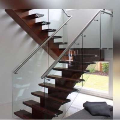 glass and steel handrail 9544005029