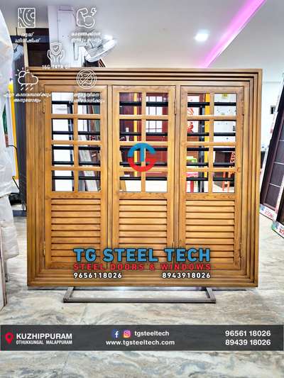 Tata gi steel windows
Tg steel tech steel doors and windows

HIGH QUALITY 16 GUAGE TATA GI 
WEATHER PROOF
FIRE RESISTANT 
TERMITE RESISTANT 
ANTI CORROSIVE TREATED
MAINTENANCE FREE
ALL KERALA DELIVERY 
CUSTOM SIZES AVAILABLE

TG STEEL TECH 
STEEL DOORS
 AND WINDOWS 
KOTTAKAL, MALAPPURAM 
9656118026
8943918026

 #TATA_STEEL  #TATA #tatasteel #TATA_16_GAUGE_SHEET #FrenchWindows #WindowsDesigns #windows #windowdesign #tgsteeltechwindows #metal #furniture #SteelWindows #steelwindowsanddoors #steelwindow #Steeldoor #steeldoors #steeldoorsANDwindows #tgsteeltech
#AllKeralaDeliveryAvailible #trusted #architecture #steelventilation #ventilation #home #homedecor #industry #allkeraladelivery #interior #cheap #cement #iron #tatagalvano #16guage #120gsm #doors #woodendoors #wood #india #kerala #kannur #malappuram #kasarkod #wayanad #calicut #kochi #eranankulam #thiruvananthapuram #bedroom #kitchen #outdoor #living #staicase #roof #plan #bathroom #kollam #dining #kottayam #trissur #alappuzha #palak