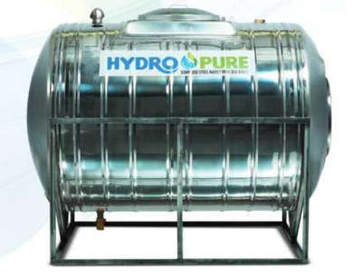 Steel Water Tank By Hydropure (Horizontal- 3000Lit)