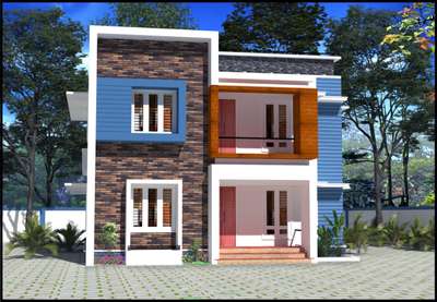 #HouseDesigns
#MyDesigns
#SimpleDesigns
#ContemporaryDesigns

Style:- Contemporary.

Place :- Choondal, Thrissur

Ground Floor:- Sitout, Living, Dining, Kitchen, Store, work Area, Common Bathroom, Two, Bath & Dress attached Bedrooms.

First Floor:- Balcony, upper Living,Two, Bath & Dress attached Bedrooms.