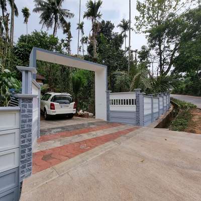 Esp Concrete wall gate entrance