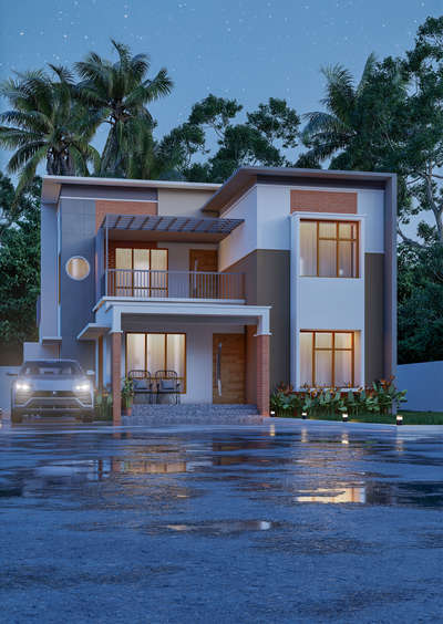 3bhk, 1500 sqft. budget 30 Lakhs. #comtemporarydesign #modernhouse #3d