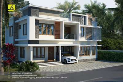 ALIGN DESIGNS 
Architects & Interiors
2nd floor,VF Tower
Edapally,Marottichuvadu
Kochi, Kerala - 682024
Phone: 9562657062
Exterior View