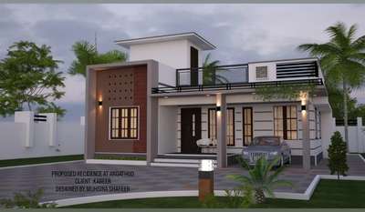 proposed residents Andathod 945sqft. Muhsina Shafeer Eramangalam