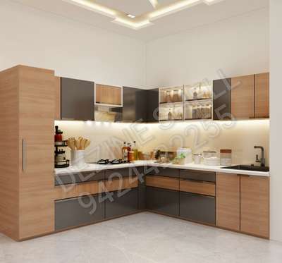 #KitchenInterior #ModularKitchen #LShapeKitchen #KitchenRenovation