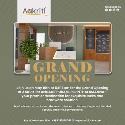 AAKRITI FACTORY OUTLET 
GRAND OPENING 🍁