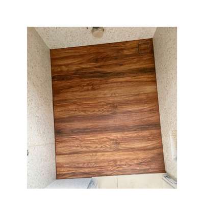 Wooden tile work